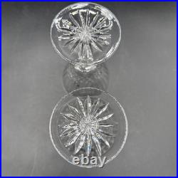 Waterford Maeve Crystal Water Goblet Set of 8 Goblets Ireland 6 7/8