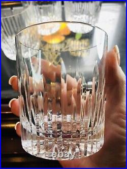 Waterford Marquis Barcelona Whiskey Glass Vertical Cut Barware Crystal