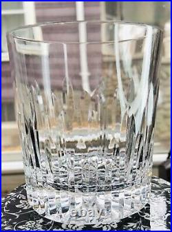 Waterford Marquis Barcelona Whiskey Glass Vertical Cut Barware Crystal