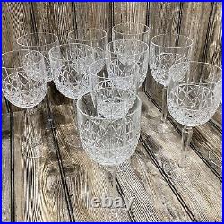 Waterford Marquis Brady Pattern Clear Cut Crystal 14oz Water Goblet Set Of 11