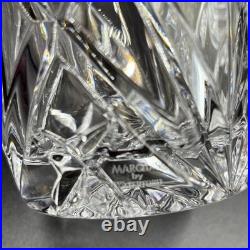 Waterford Marquis Brookside Double Old Fashioned Crystal Glasses Set 2 Barrel