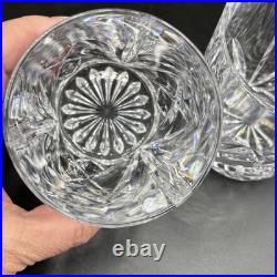 Waterford Marquis Brookside Double Old Fashioned Crystal Glasses Set 2 Barrel