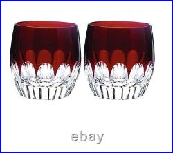 Waterford Mixology Amethyst, Blue, Lime & Red DOF Tumbler 4 Sets for 8 BNIB