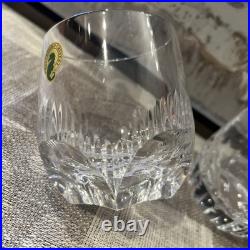 Waterford Mixology Argon Talon Clear Crystal Set Of 2 Tumblers DOF Glasses New