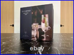 Waterford Mixology Circon Hurricane Glass 14 oz Set of 2 BNIB
