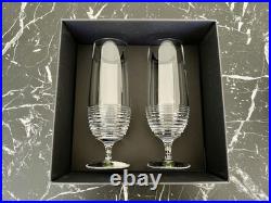 Waterford Mixology Circon Hurricane Glass 14 oz Set of 2 BNIB