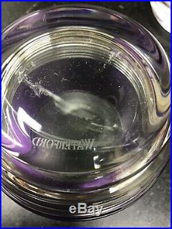 Waterford Mixology Circon Purple Tumbler Set of 2 NEW
