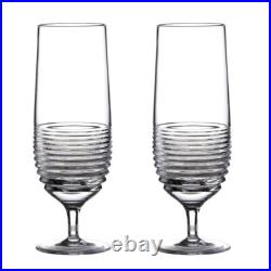 Waterford Mixology Connoisseur Circon Hurricane Glass 14 oz Set of 2 BNIB