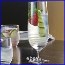 Waterford Mixology Connoisseur Circon Hurricane Glass 14 oz Set of 2 BNIB