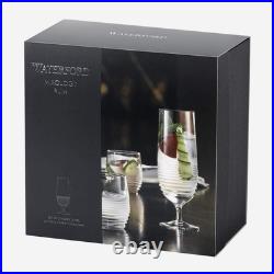 Waterford Mixology Connoisseur Circon Hurricane Glass 14 oz Set of 2 BNIB