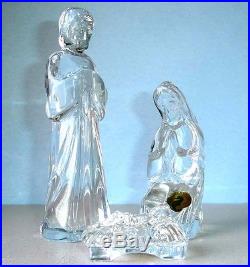 Waterford Nativity Holy Family 3 Piece Figurine Set Jesus Mary Joseph 164970 New
