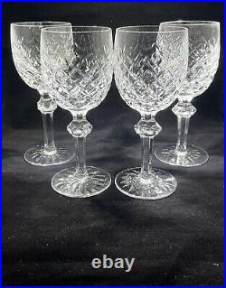 Waterford Powerscourt Water Goblet Set Of Four MINT
