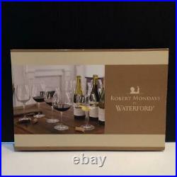 Waterford Robert Mondavi Crystal Set 6 Bordeaux Wine Glasses 10 Cr1737
