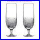 Waterford Rum Mixology Circon Hurricane Glasses Hiball Cocktail Beverage Set 4