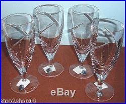 Waterford SIREN Iced Beverage Glass SET/4 Crystal Ireland 18oz #136775 New