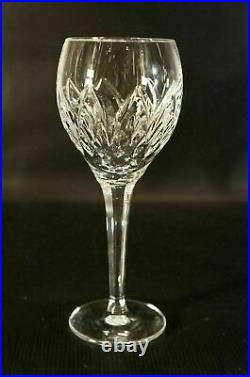 Waterford Saxony Wine Glasses H-7 1/4 Set of 6