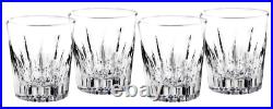 Waterford Southbridge Crystal Double Old Fashioned Glasses 8367 Set of 4