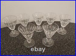 Waterford Wine Glass Crystal KYLEMORE 3' X 2' Authentic VINTAGE Set Of 7