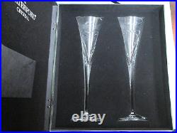 Waterford Wishes Love &Romance Toasting Flute Pair Champagne Flutes wedding gift