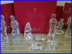 Waterford crystal nativity set