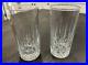 Watwrford Crystal CRYSTAL Thick SET OF 2 HIBALL GLASSES 6 B128