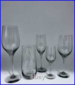 Wedge wood crystal Drinkware Set with Wine Glasses Highball Glasses, an Pitcher