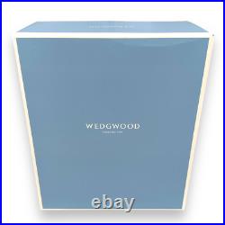 Wedgwood Crystal Globe White Wine Glasses Set of 2 Slovenia Glassware Clear New