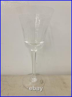 Wedgwood Dynasty Crystal Water Goblets Glasses 9 Inch Set Of 3