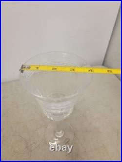 Wedgwood Dynasty Crystal Water Goblets Glasses 9 Inch Set Of 3