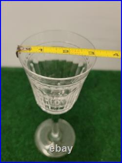 Wedgwood Dynasty Crystal Wine Goblets Glasses 7.8 Inch Set Of 3