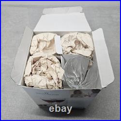 Wedgwood Elegance Crystal Red Wine Glasses Set of 4 NIB 24% Lead Stemware