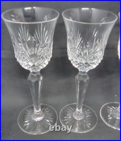 Wedgwood MAJESTY Full Lead Crystal Goblet Cordial Glasses Set of 4