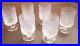 Whitefriars Baxter Glacier Flint Bark Whiskey Stemmed Glasses Set Of 6