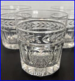 William Yeoward Georgia Pattern Old Fashioned / Whisky / Rocks Glasses Set Of 5 William Yeoward Georgia Pattern Old Fashioned / Whisky / Rocks Glasses Set Of 5