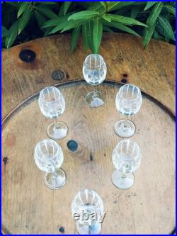 Williams Sonoma Crystal Stemware Dorset 4 3/4 Cordial Glass Set of 6