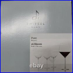 Zwiesel Glas Pure Tritan Crystal Stemware Collection Glassware, set of 4