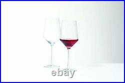 Zwiesel Glas Tritan Crystal Pure Stemware Collection Glassware Set of 6 Caber